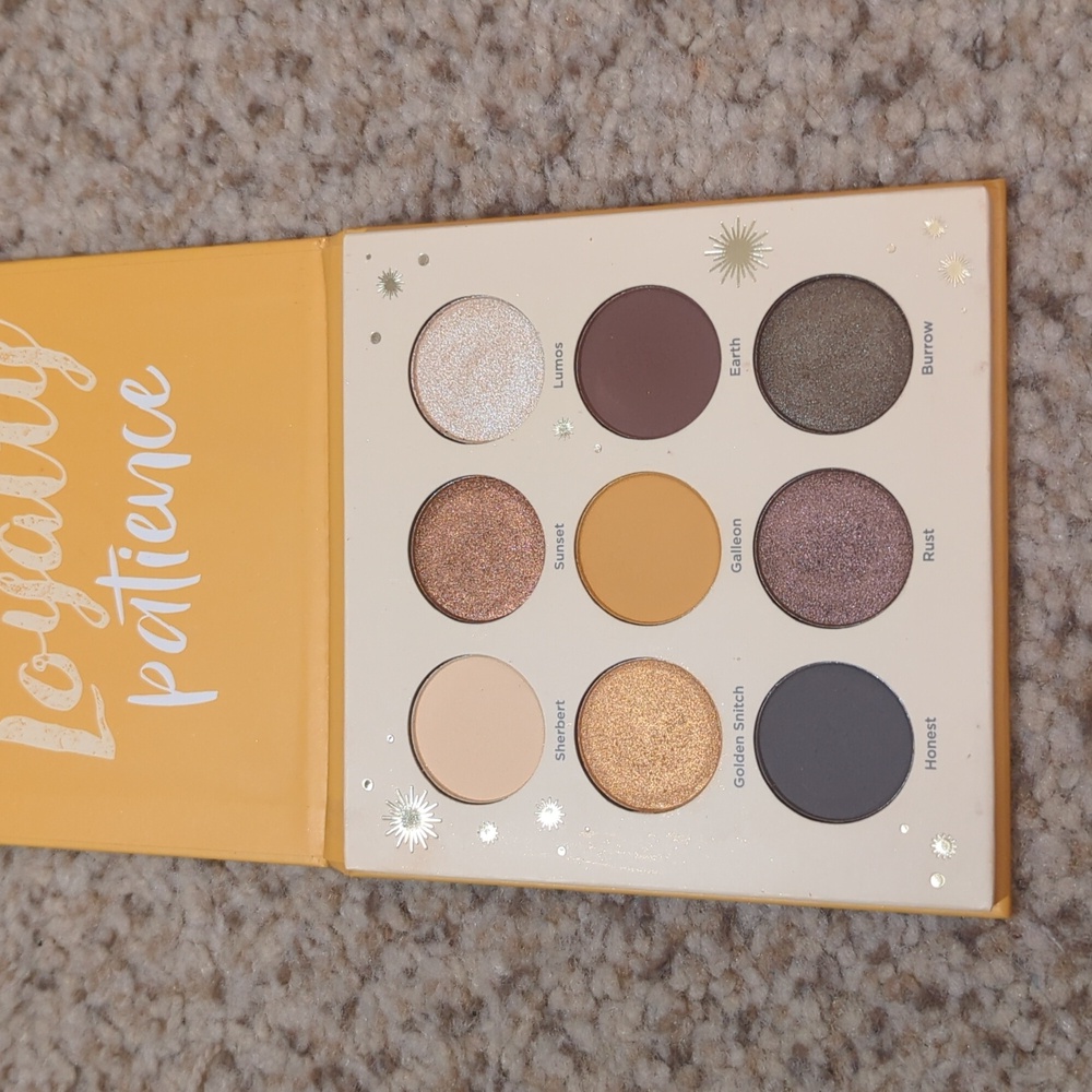 Ulta HufflePuff eyeshadow palette